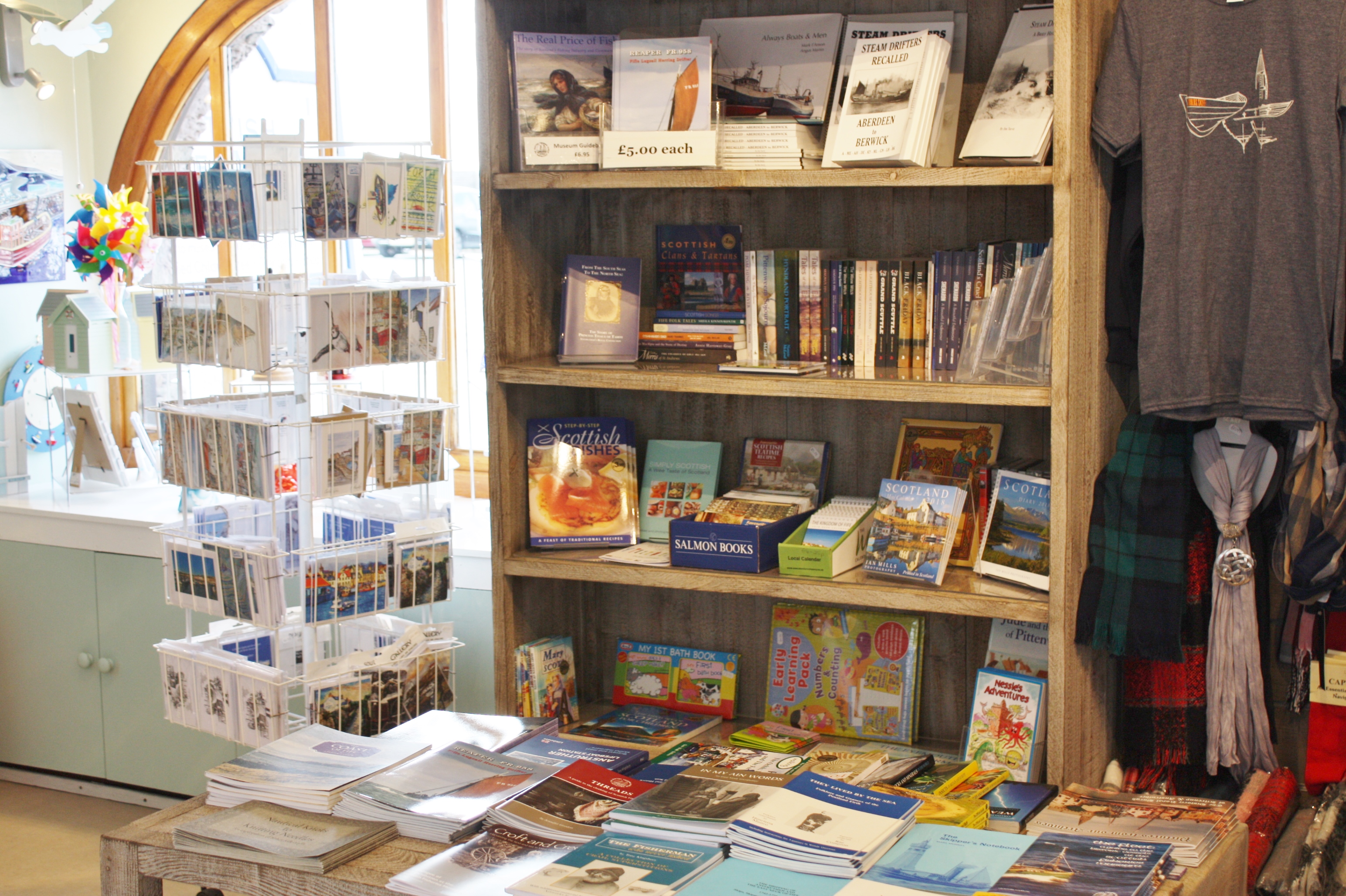The book section of the Museum Shop